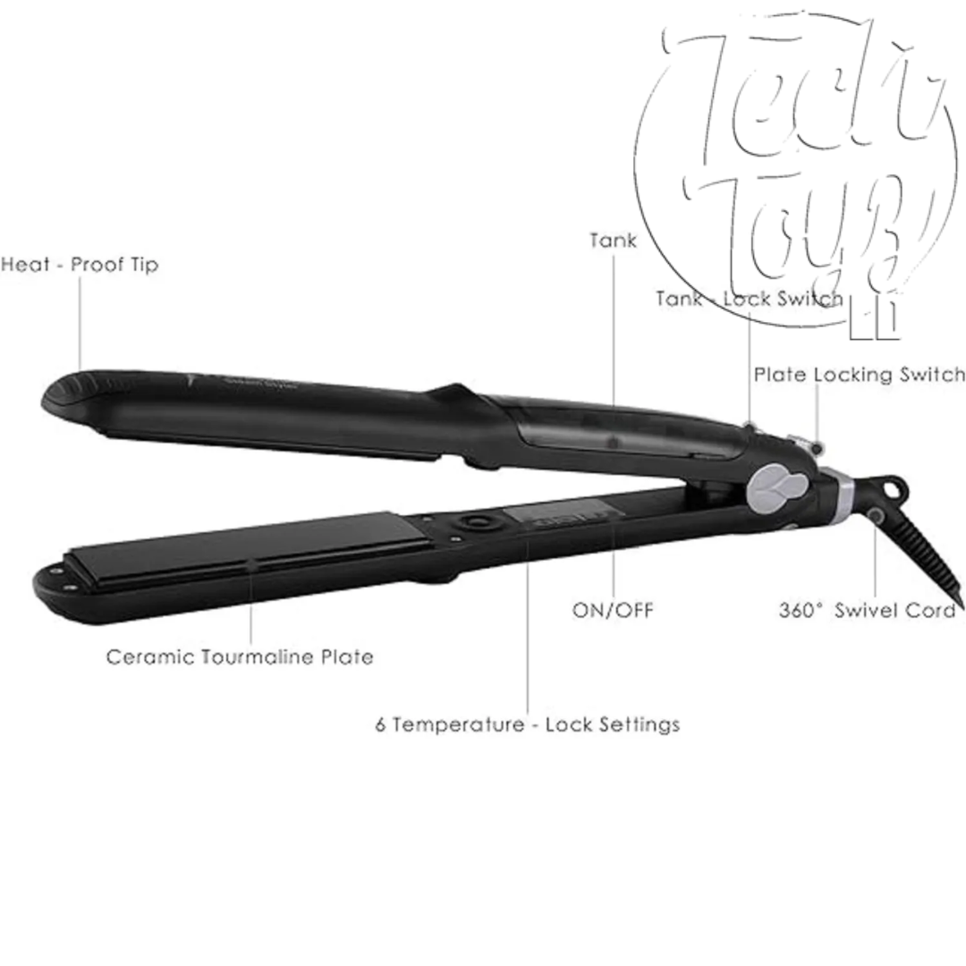 LD1001 PLANCHA CABELLO A VAPOR PARA TRATAMIENTOS - Image 3