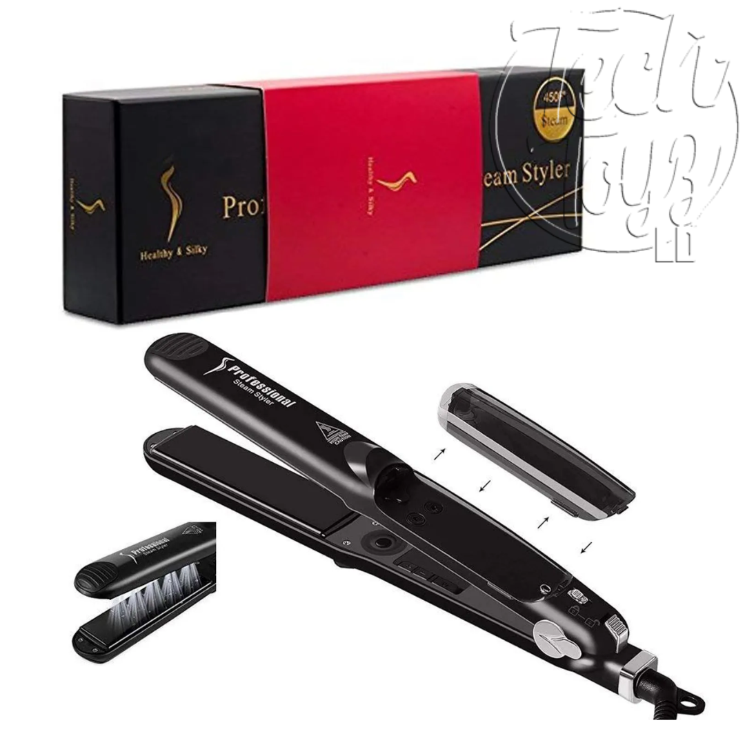 LD1001 PLANCHA CABELLO A VAPOR PARA TRATAMIENTOS