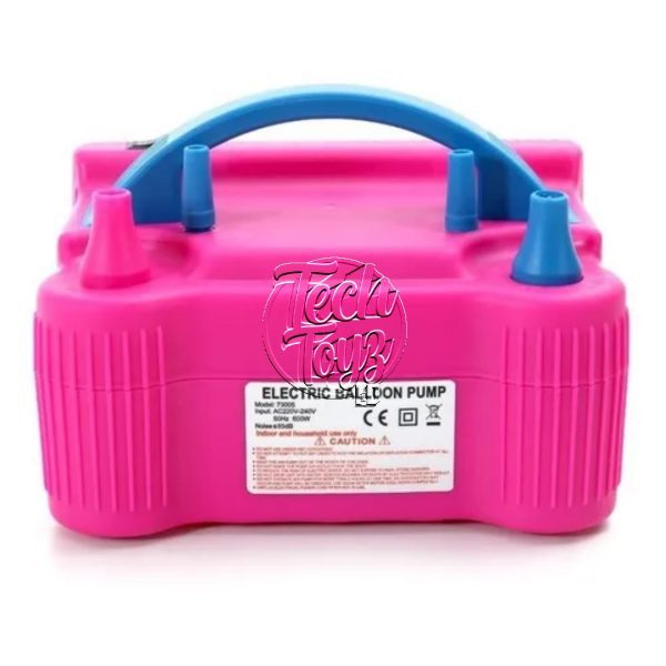 Inflador De Globos Electrico 600w Doble Boquilla