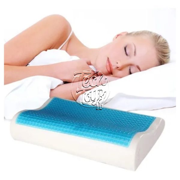 Almohada Ortopédica De Gel Cool Pillow Corrector Postura