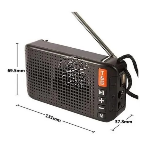 Parlante Bluetooth Portable TG-184 Radio TF/FM/AM Inalámbrico