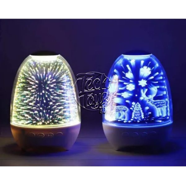 Altavoz Bluetooth Inalámbrico Con Sonido Colorido Radio Fm S609