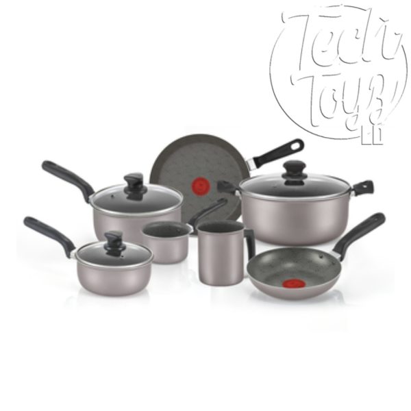 JUEGO DE OLLAS IMUSA 10 PIEZAS ALUMINIO ANTIADHERENTE TALENT