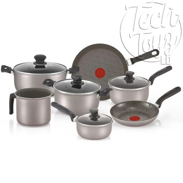 JUEGO DE OLLAS IMUSA 11 PIEZAS ALUMINIO ANTIADHERENTE TALENT